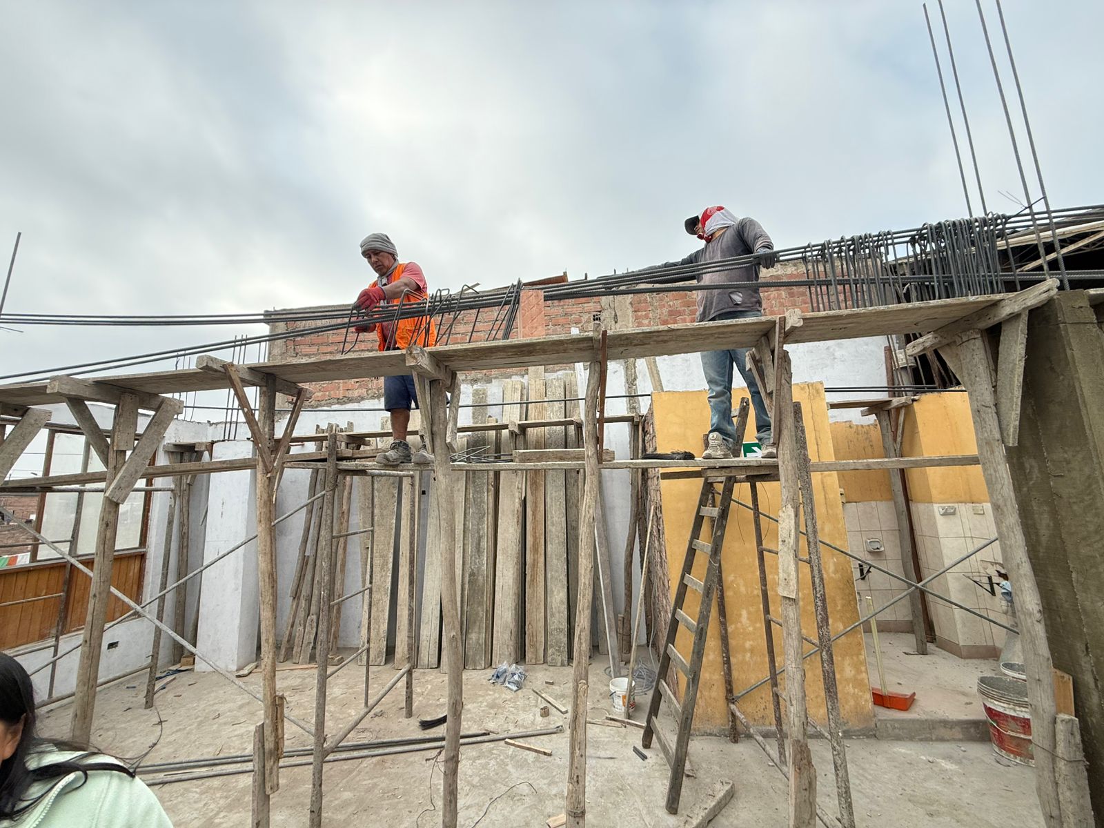 framework for new storey